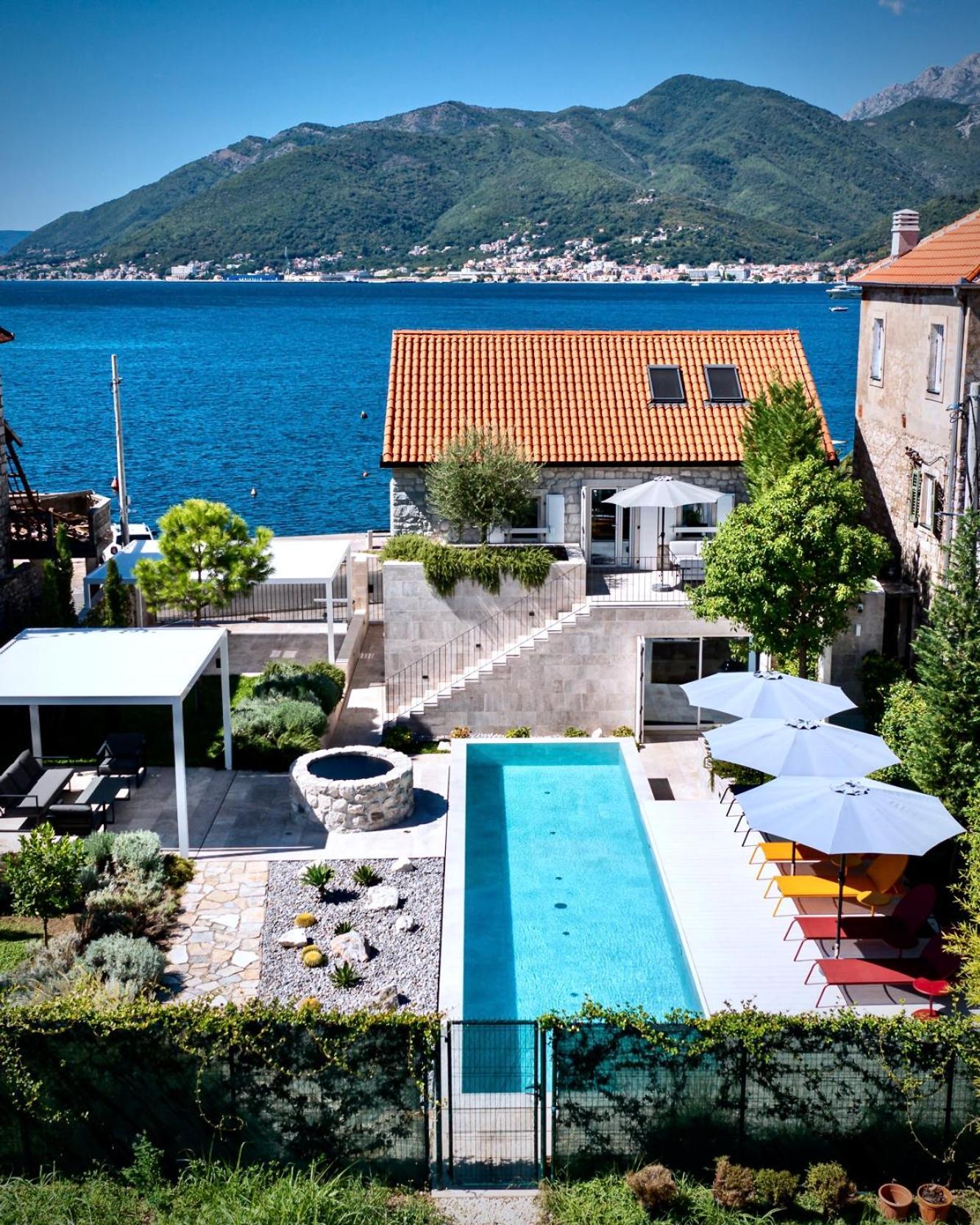Villa Lastva Tivat Bagian luar foto